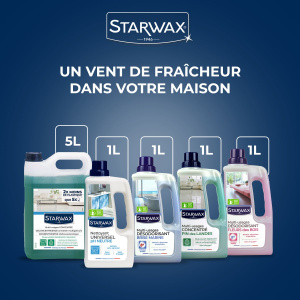 Produit nettoyage Starwax multi surfaces avec large gamme de solutions d’entretien