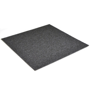 Revêtement intensif U3P3 - Dalle textile anthracite bouclée 50x50 cm