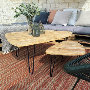 Tapis de jardin - Broc Arty - Terracotta rouge - salon