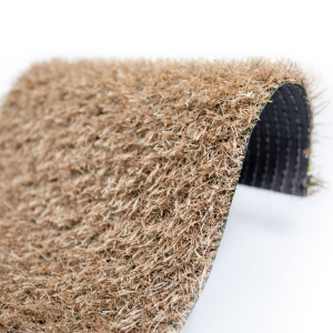 Coupe gazon synthétique beige sable Essential Garden 22 mm, solution décorative pour extérieur