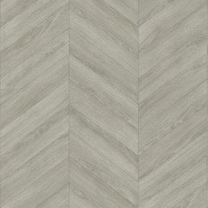 Parquet sol vinyle Inspiration imitation bois en chevron chêne gris finition mate