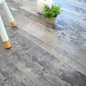 Lame sol vinyle rigide Performance - Clic 5G - Bois Vintage Blanchi