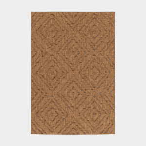 Tapis d'intérieur ou d'extérieur aspect naturel - Inca - Camel