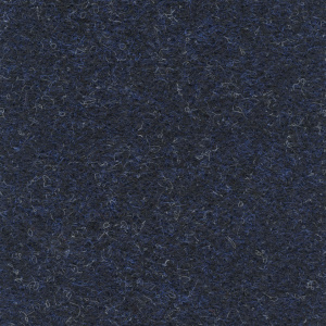 Moquette aiguilletée professionnelle - Trafic 33 Contract - Bleu nuit chiné recyclable