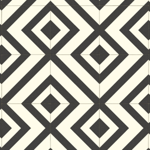 Tapis sur mesure Vinyle - Imitation Carrelage losange