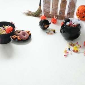 Moquette Stand Expo Blanc solution simple pour habiller un sol pour Halloween