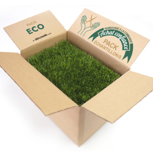 Pack échantillons gazons synthétiques ECO