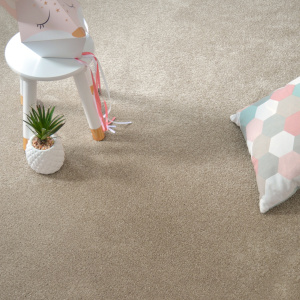 Tapis sur mesure Select marron tendre - vue de loin