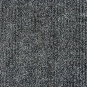 Zoom sur la texture du Tapis d'entrée côtelé antisalissures & antidérapant - Gris
