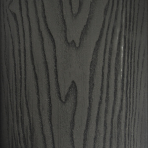 Texture effet bois d'une lame de terrasse composite brun