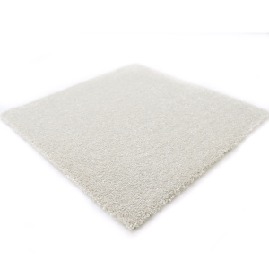 Dalle textile gris perle format carré, idéale pour une ambiance cosy