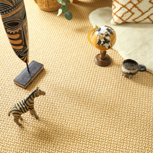 Tapis sur mesure sisal Slow naturel - Vue de haut