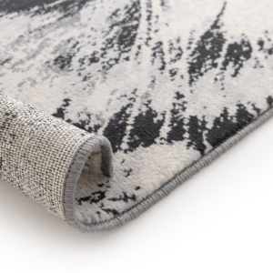 Tapis chambre d'enfant - Tigre Rajah - Gris et beige - envers
