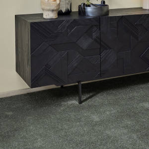 Dalle de moquette repositionnable gris minéral Flexi Home, revêtement textile modulable et confortable
