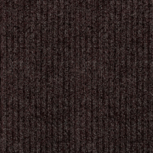 Gros plan sur les boucles épaisses du Tapis d'entrée côtelé antisalissures & antidérapant - Marron