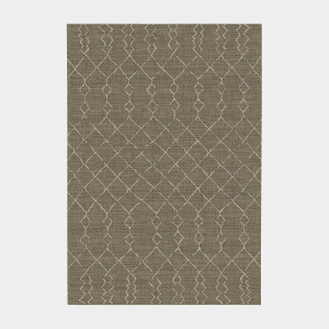 Tapis Salon / Terrasse - Scandinave - Marron foncé