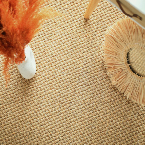 Revêtement sol sisal Kidara bouclé chaume ambiance déco végétale et chaleureuse