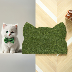 Paillasson Coco - Chat Miaou - Vert - comparaison