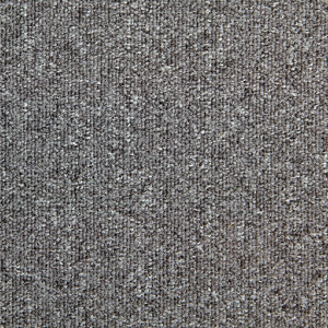 Dalle moquette grise en gros plan avec texture bouclée pour usage résidentiel