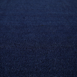 Tapis sur mesure Paillasson Brosse Coco 17mm - Bleu