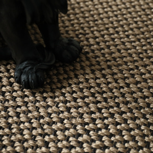 Moquette sisal Slow Bronze gros plan matière au rendu élégant