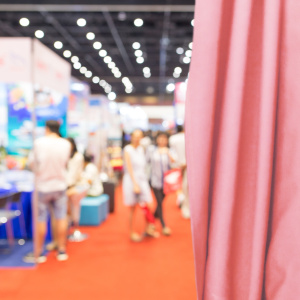 Coton gratté ignifugé couleur rose - événement