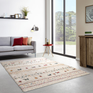 Tapis motif Berbère Kiang - Ambiance salon