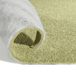 Kawaii vert tendre polyamide recyclé, détail envers textile et confort moelleux