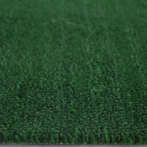 Paillasson - Tapis brosse Coco - Vert - Ep. 17mm - vue de face