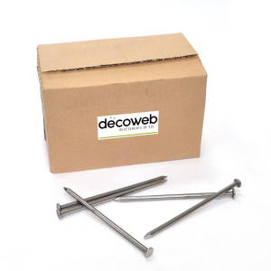 Boîte de 5 kg d'environ 190 clous droits de 140 mm pour gazon synthétique