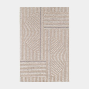 Tapis souple en matière recyclée - New Line - Beige et crème