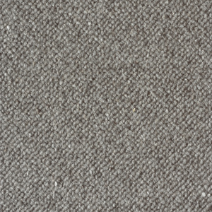 Détail moquette laine vierge Latoon Gris foncé avec boucles serrées et texture dense