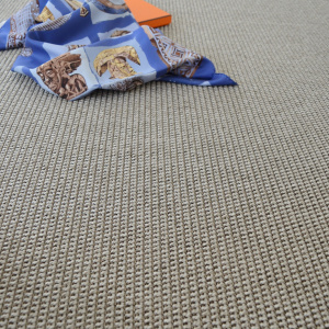 Tapis sur mesure Tissé plat Lombok silver
