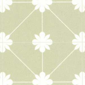 Texture graphique du carreau du sol vinyle Elite Lexington Bloom jaune vintage