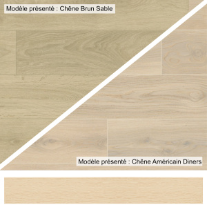 Plinthe KronoSwiss modèle U teinte bois clair en situation, continuité visuelle avec le sol