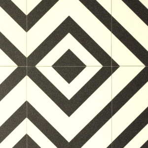 Tapis sur mesure Vinyle - Imitation Carrelage losange - sans perspective