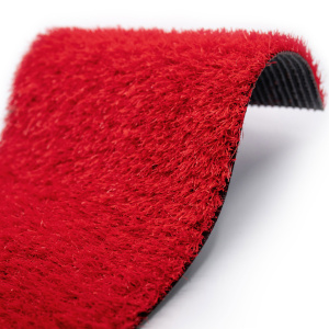 Gazon synthétique Expo rouge classé feu Expo 22 mm – Certifié GRS