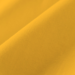Coton gratté ignifugé couleur jaune safran