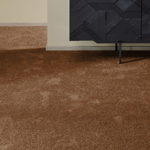 Dalle de moquette repositionnable terracotta Flexi Home, revêtement textile confortable et modulable