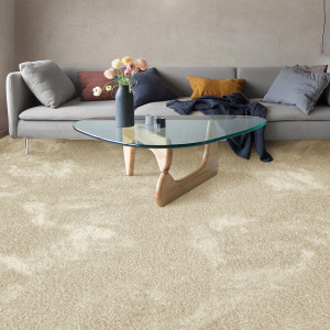 Moquette épaisse Éclat shaggy beige - salon