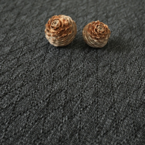 Tissé plat Timika couleur Gris ardoise - gros plan