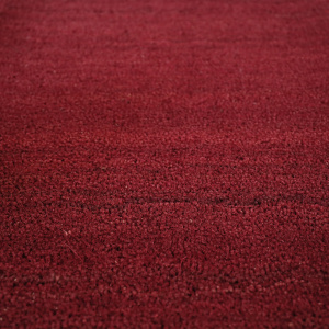 Tapis sur mesure paillasson brosse coco 17 mm rouge, 100% fibres naturelles et teinture naturelle