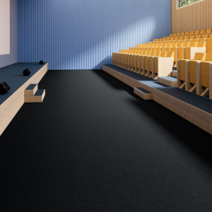 Moquette professionnelle - Trafic 33 Contract - Noir - Salle de cinéma