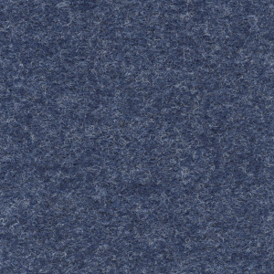 Moquette aiguilletée professionnelle - Trafic 33 Contract - Bleu denim chiné recyclable