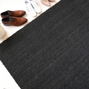 Paillasson - Tapis brosse Coco - Anthracite - Ep. 23mm - entrée