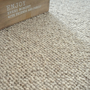 Tapis sur mesure Pure laine Latoon gris - gros plan