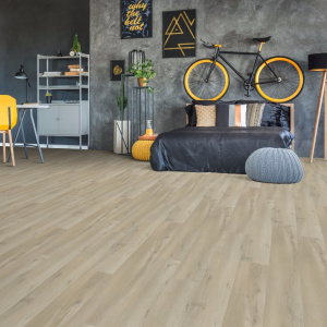 Lame sol vinyle Performance - Clic 5G - Parquet Chêne Clair - chambre