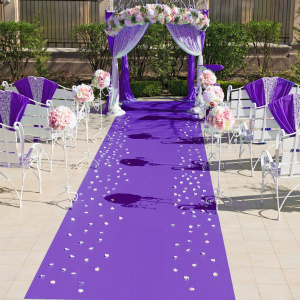 Moquette Stand Event Violet pour allée de réception ou mariage