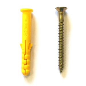 50 Vis et Chevilles à frapper pour fixation Lambourde