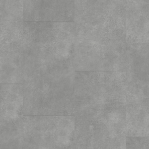 Dalle vinyle clipsable - Gerflor R55 Lock+ Acoustic - Rock pearl, décor béton gris clair à l’effet minéral nuancé